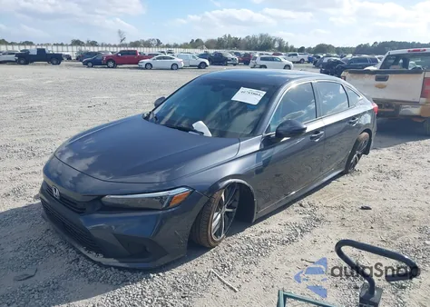 2024 Honda Civic Touring из США, поврежденный, VIN 2HGFE1F90RH324423